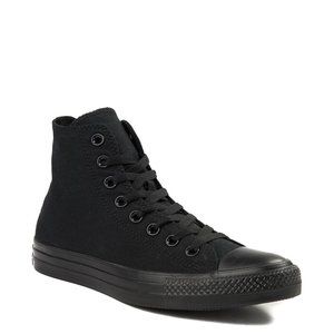 High Top Black Chuck Taylor Converse Shoes Size 11